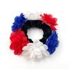Elástico de Cabelo Margarida, Corda de Rabo de Cavalo Girassol, Acessório de Cabelo Leque de Alta Qualidade, Scrunchie de Tecido Realista, Laço