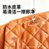 Cojín impermeable de cuero PU para asiento de coche de mascota, almohadilla para asiento trasero, accesorio de coche para perro, universal para todas las estaciones, totalmente cerrado, resistente a la suciedad