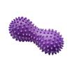 Pelota de masaje de PVC erizo pelota de cacahuete estimulación de punto de acupuntura plantar presión de punto de acupuntura relajación muscular rehabilitación pelota fascial