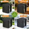Nova Tampa Protetora à Prova de Poeira e Água para Tanque de Água Externo Amazon Transfronteiriço Tampa para Tambor de Tonel IBC 1000L Tecido Oxford Balde de Água Isolado