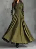Vestido Camisa Patchwork con Encaje y Gamuza Sintética, Estilo Retro Francés, Sitio Independiente Transfronterizo Europeo y Americano 2026