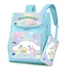 Nueva Mochila Escolar Infantil Kuromi para Estudiantes que Reduce la Carga y Protege la Columna Vertebral Dibujo Animado Linda Mochila de Gran Capacidad Set con Estuche