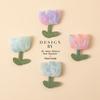 Tecido Flor Feita à Mão Acessórios diy Flor de Gaze Colorida Acessórios Tulipa Acessórios de Roupa Atacado Contendo Tulipas de Gaze