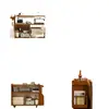 Carrito de Madera Maciza, Mesa Auxiliar Móvil para Sala de Estar, Gabinete Lateral para Sofá, Carrito Pequeño para Snacks del Hogar, Estante de Almacenamiento, Estilo Antiguo