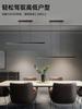 Lustre de Restaurante de Uma Palavra Protetor de Olhos, Simples, Moderno, Minimalista, Mesa de Bar Criativa, Sala de Jantar, Lustre de Escritório Elevatório
