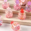 Oso de Peluche Luminoso Grande Accesorio DIY Llavero de Pegamento de Crema Hecho a Mano Colgante para Cadena de Teléfono