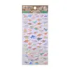 Pinguino Mini Tiburón Oceánico Tit Dinosaurio Animales Tridimensionales Rompecabezas de Pegatinas para Niños Pegatina Decorativa Hecha a Mano Recompensa