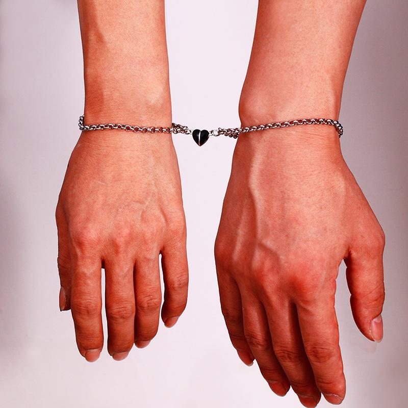 修3黑桃心O字不锈钢手链