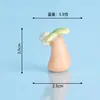 Juguete de peluche de cisne blanco de dibujos animados, figura linda, paisajismo de jardín DIY, decoración de sala de estar del hogar, mini adorno exquisito