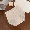 5442 # Malla de encaje jacquard estilo francés con inserciones de algodón fino de 40 hilos de cintura alta 10A entrepierna antibacteriana bragas para mujer algodón puro antibacteriano