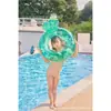 Celebridad Cibernética Ins Anillo de Asiento Infantil Caballo Arcoíris Anillo Grueso para Asiento de Bebé Unicornio Flotador de Natación Inflable Axilas