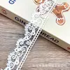 Novo Produto Renda para Bordado Solúvel em Água Renda de Código de Barras Lantejoula Recorte Acessórios Vestido de Noiva Lolita Acessórios de Seda Leite