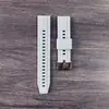 18/20 mm Adecuado para Huawei Gt2/Gt3/Watch Smart Watch Correa de Silicona (Hebilla de Oro Rosa)