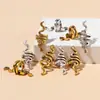 Joyería Transfronteriza Europea y Americana Serpiente Dorada y Plateada Forma de Serpiente Set de 9 Piezas Venta Individual Pasador Femenino Estilo Simple Pin Pequeño Popular