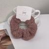 Outono e inverno pelúcia intestino grosso cabelo anel feminino novo Yugui cão cabelo corda Teddy cabelo elástico atacado