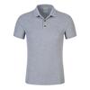Camisa polo personalizado lapela de algodão manga curta high-end roupas de trabalho cultural camisa publicitária estampada LOGO texto padrão verão
