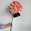 Nova flor artificial Leon grande hortênsia colorida grande hortênsia auditório de casamento teto estrada alta comércio exterior