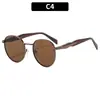 Gafas de sol nuevas de moda europea y americana, estilo vintage moderno, con un toque de alta gama, el mismo estilo que se populariza en internet, gafas con protección UV para hombres y mujeres