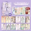 Lingmu Cadeia de Suprimentos Xinmo Shanshan Jogo de Vestir DIY Recorte Manual Multitemático Cena Decoração Cartoon Material Manual