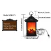 Lámpara de viento para chimenea estilo europeo, lámpara de llama simulada, atmósfera de llama de carbón, adornos de escritorio para sala de estar del hogar, luces de Navidad