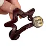 Pin de Estrella de Cinco Puntas Estándar de Oro para Coleta Alta para Mujer, Nuevo Clip de Gama Alta 2025, Pasador, Pinza de Tiburón en la Parte Posterior de la Cabeza