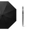 Guarda-chuva Publicitário, Guarda-chuva Personalizado com Impressão de Logo, Guarda-chuva de Cabo Longo, Guarda-chuva de Golfe, Guarda-chuva Automático, Cabo Reto, Tamanho Grande, Espessado, Guarda-chuva para Sol e Chuva