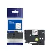 Para Máquina de Etiquetas Original Brother Papel de Impressão 12mm Papel de Etiqueta 36mm Letra Preta 24PT-E100 Papel de Etiqueta D210E115B