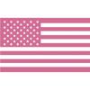 Bandera Americana de Temu Amazon Transfronteriza Fondo Rosa Estrella Europea y Americana Celebridad de Internet Sosteniendo Perro Modelo Masculino Campaña de Apoyo Bandera