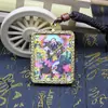 Tangka pintado a mano por el Maestro Personaje Wenchang Colgante Gongming Tangka Colgante con Pintura Dorada de Guan Er Ye Guan Yu Tangka para Hombres y Mujeres