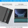 Capa Protetora para Tablet Samsung S10Lite 9Fe Teclado Bluetooth Colorido Retroiluminado S11 com Compartimento para Caneta Atacado Aplicável