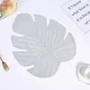 Nuevo Mantel Creativo de Hoja de Plátano, Esterilla Aislante, Impermeable para Comida, Decoración de Mesa, Mantel Calado para Café, Esterilla para Bistec y Comida Occidental
