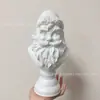 Estátua Busto do Papai Noel de Novo Produto Transfronteiriço Decoração de Natal Presente Artesanato de Resina de Natal Enfeites