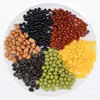 Simulación Cinco Granos y Cereales Varios Frijoles Falsos Frijoles Mung Frijoles Negros Hecho a Mano DIY Relleno Decoración Fotografía Comestible Comida de Juego Accesorios de Enseñanza Comestible