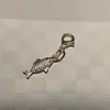 Estilo marino transfronterizo nuevo artículo charm de zapato de estrella de mar concha colgante azul marino hebilla de cordón de zapato compatible con papá de entrenamiento alemán zapatos de ballet