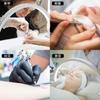 Lámpara de Escritorio para Uñas Transfronteriza Pegatina de Mesa Taladro Ojo en U Protección Visual Tres Colores Cálidos Belleza Tatuaje Pestañas Iluminación Luz de Media Luna