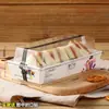 Lonchera rectangular transparente papel plástico caja postre carne desmenuzada Beckham caja de embalaje pastel rollo de huevo caja de embalaje