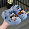 Nezha Chinelos Infantis Cave Shoes Meninos Verão Novo Desenho Animado Sola Macia Interior Bebê Exterior Roupas Sandálias Sapatos de Praia