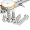 En Stock 304 316 Cabeza Delgada Hexagonal Allen Din7984 Cabeza Baja Hexagonal Allen Din6912 M2-M16