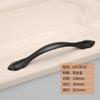 Direto da fábrica americano preto armário guarda-roupa puxador porta de armário porta de gaveta puxador de porta moderno simples furo único pequeno puxador