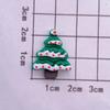 Acessórios de Resina de Natal Sino de Papai Noel Capa de Celular DIY Grampo de Cabelo Corda de Cabeça Calçados Chapéus Meias Acessórios de Vestuário