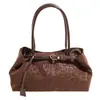 Bolso Casual de Gran Capacidad con Estampado de Leopardo Otoño e Invierno Nueva Moda Bolso de Axila Versátil Retro Bolso de Hombro de Mano