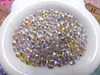 8mm Cristal Fino Satélite Diamante Furo Único Disco Voador Diamante Cristal Contas Soltas Acessórios para Joias DIY Acessórios para Roupas