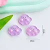 Serie Morada Traje Resina Joyería DIY Funda para Teléfono Móvil Taza para Enjuague Bucal de Refrigerador Parche Pasador Accesorios para el Cabello Material