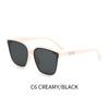 GLAZZY Nuevas Gafas de Sol Estilo Pequeño Libro Rojo GM Sentido Avanzado Estilo ins Sesión de Fotos Callejeras Gafas de Sol con Protección UV para Hombres
