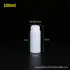 100 200 500 1000ml botella química blanca botella de pesticida botella de plástico para muestras de reactivos sellada
