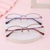 Armazones de Gafas de Moda para Mujer para Reducir la Edad Armazones de Gafas de Aleación Metálica Armazón Medio para Mujer Gafas Danyang Venta al por Mayor