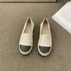 Zapatos de Pescador Estilo Chanel Rosa para Mujer, Zapatos de Suela Gruesa, Nuevos Mocasines de Gama Alta 2025, Zapatos de Temporada Populares para Primavera y Otoño
