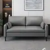 Sofá estilo lujo ligero para apartamentos de alquiler, sofá pequeño para sala de estar en casa, hotel, apartamento, casa de huéspedes y tienda