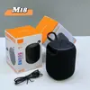 Nuevo Modelo de Comercio Exterior M18 Mini Altavoz Bluetooth Inalámbrico, Subwoofer de Tela Portátil para Exteriores con Ranura para Tarjeta