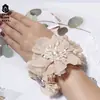 Productos de Boda Amados Flor de Muñeca para Boda Boda Novia Dama de Honor Hermanas Flor de Mano Flor de Muñeca Estilo Coreano Flor de Mano de Tela